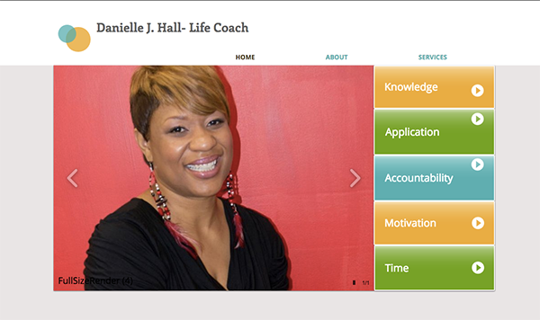 danielle coach website before