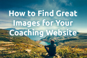 find great images for coaching website