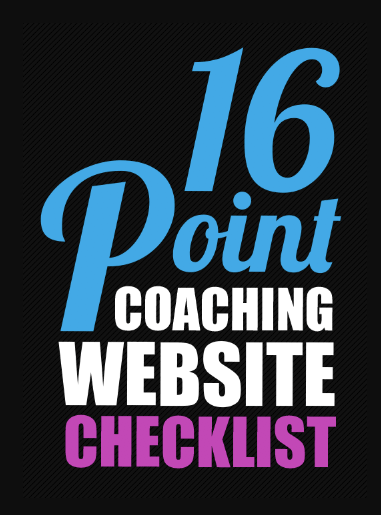 16 point coaching website checklist