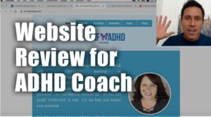 Website Review for ADHD Coach Lori