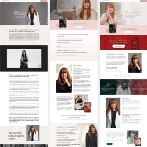 Megan Midlife Life Coaching Website Design
