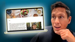 Nutrition Coach Homepage Redesign