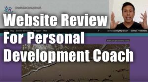 Website Review for Personal Development Coach Paula