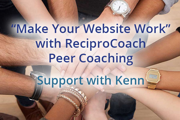 make your website work with reciprocoach peer coaching