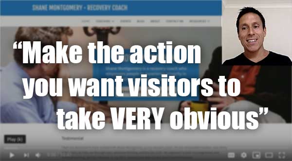 Coaching Website Review - Recovery Coach Shane