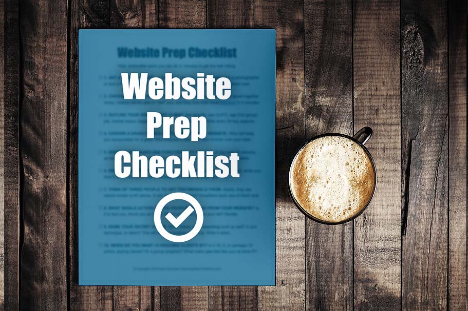 Website Prep Checklist