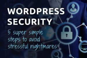 wordpress security 5 steps