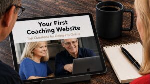 Your first coaching website