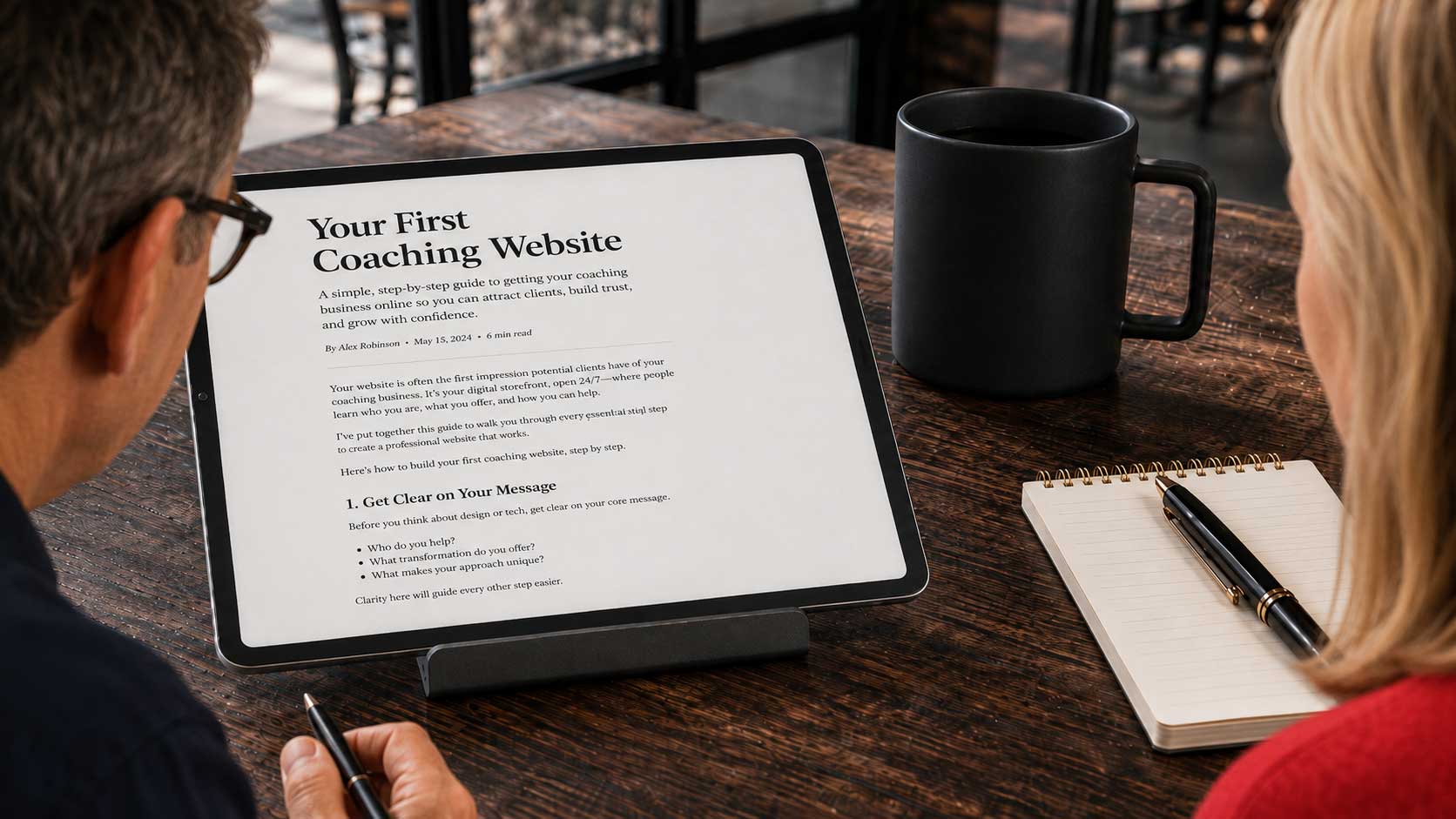 Your First Coaching Website Questionsa